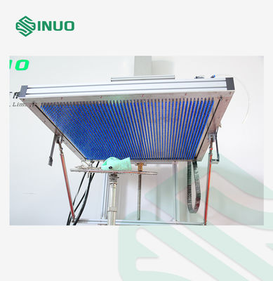 İyi fiyat IPX1/IPX2 Vertical Water Drop Test Chamber with 1000*1000mm Drip Area 0.4mm Drip Holes and 200mm Water Dripping Height çevrimiçi