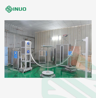 İyi fiyat Automated IPX3 IPX4 Waterproof Test Apparatus with Φ0.4mm Needle Hole and 0.07 L/min Water Flow for IEC 60529 Compliance çevrimiçi