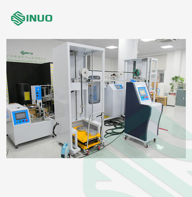 İyi fiyat IEC 61851-23 Kablo Bağlama Test Sistemi EVSE Kablo Çekme ve Döner Test Ekipmanı çevrimiçi