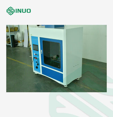 IEC 60695 ve UL746A ile uyumlu, 500°C–960°C Aralığına Sahip Yanıcılık Test Ekipmanları için PLC Kontrollü ve 7 inç Dokunmatik Ekranlı Kızaran Tel Test Cihazı