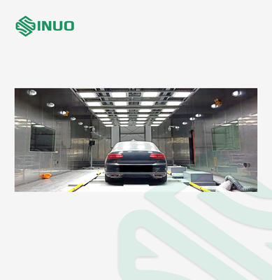 DIN 75220 Elektrikli Araç Güneş Simülasyonu Test Odası Halojen Lamba Test Odası