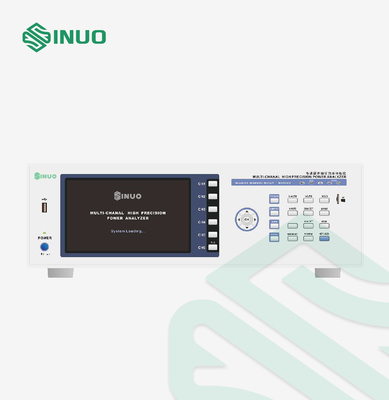 İyi fiyat Çok Kanallı Elektriksel Güvenlik Test Cihazları AC DC Güç Analizörü LCD Ekran çevrimiçi