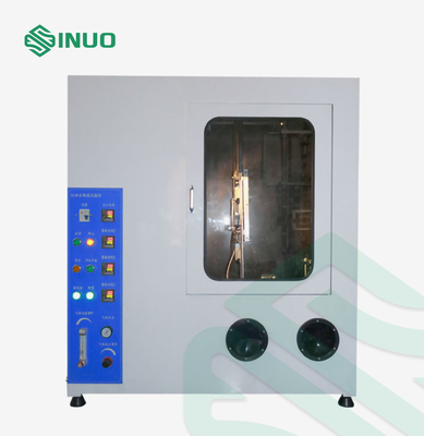 İyi fiyat ISO 6941 Elektrikli Araç Tekstil Kumaşı Yanmazlık Test Cihazları çevrimiçi